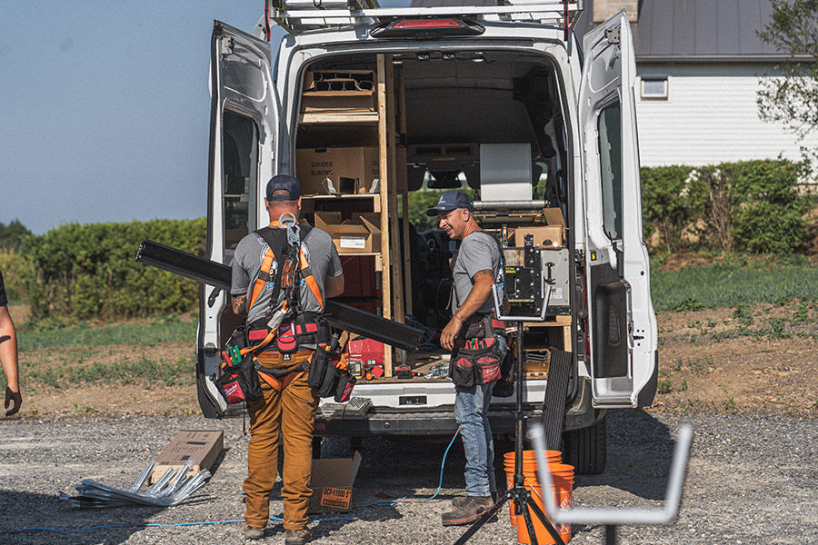 Pliage d’aluminium sur mesure