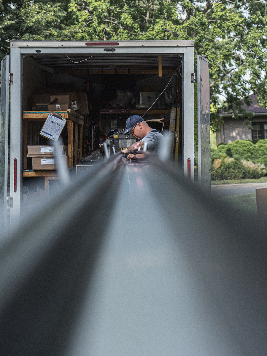 Pliage d’aluminium sur mesure